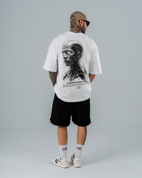 Camiseta Oversize Blanca Androide