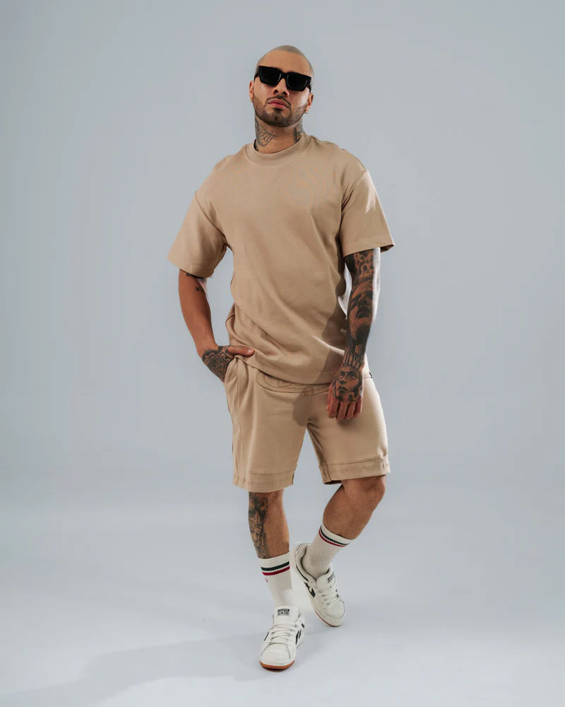 Camiseta Básica Regular Arena - 270 Gramos