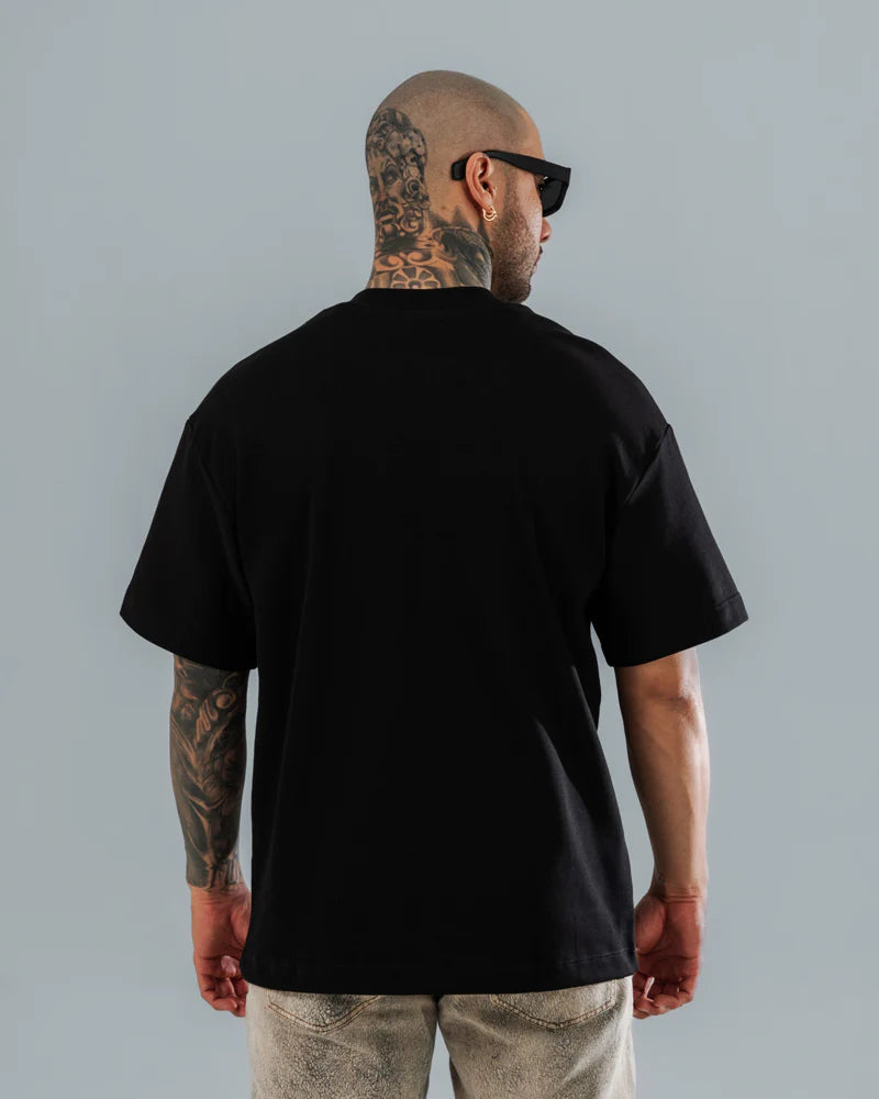 Camiseta Basica Regular Black - 270 Gramos